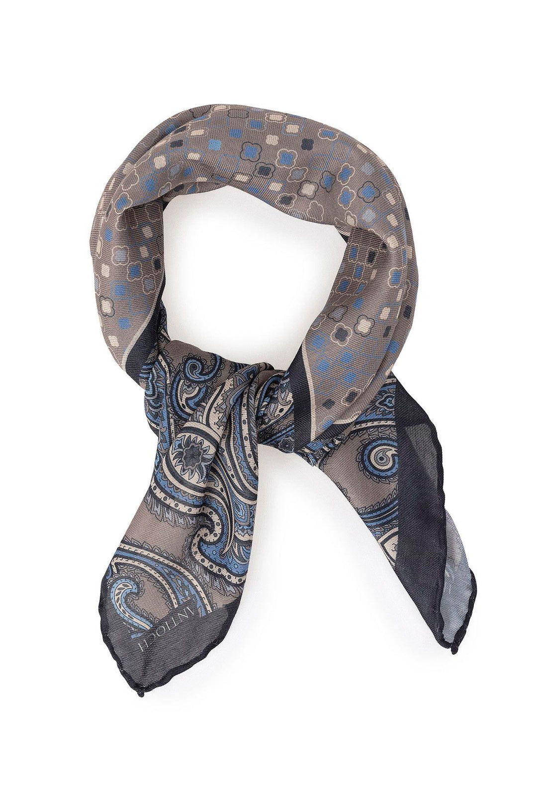 ANT Square Ethnic Patterned Scarf - Tecámac