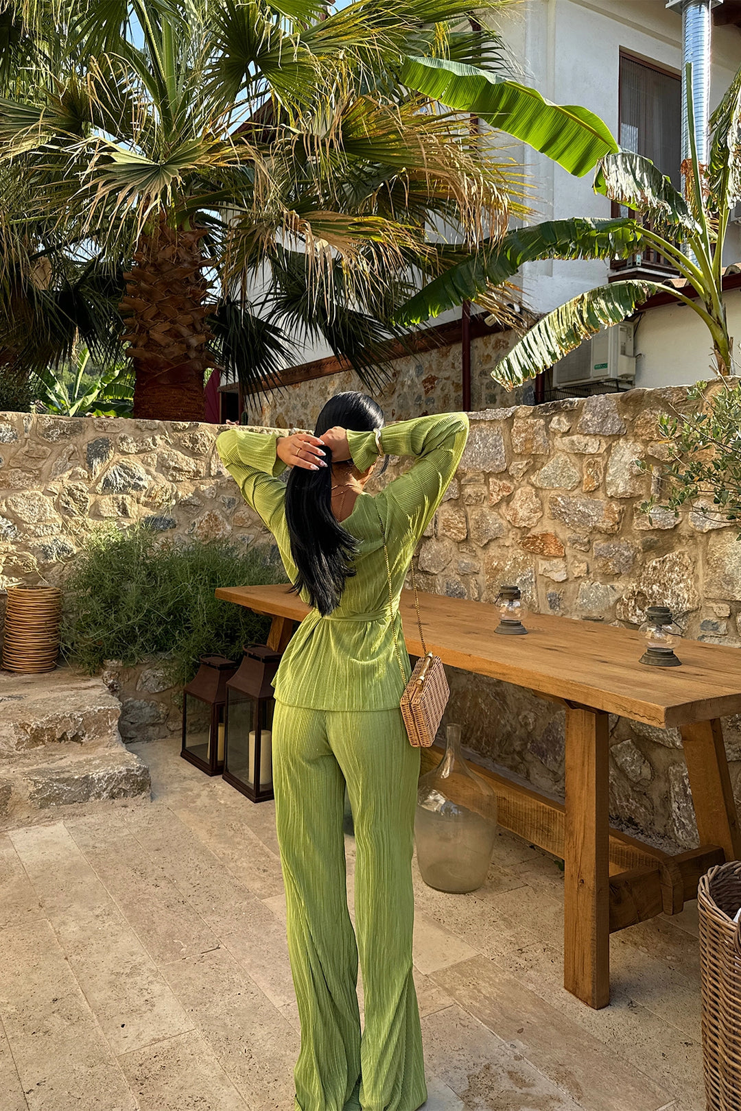 EYY Women Olive Green Tracksuit - San Bruno