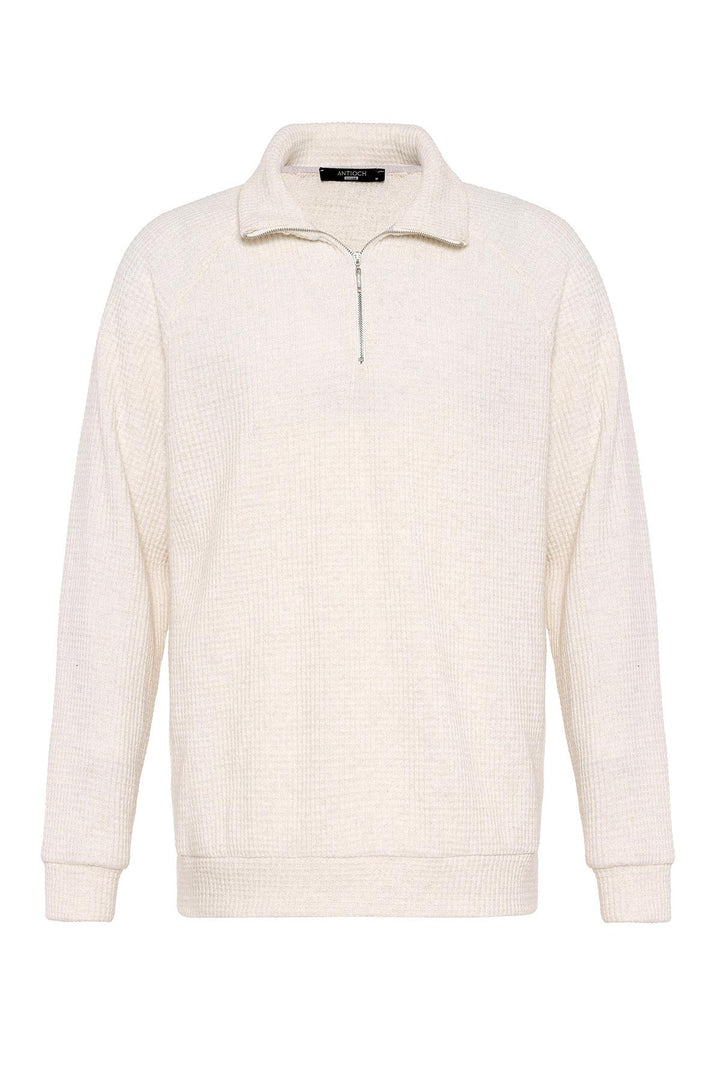 ANT Half Zipper High Collar Men's Sweater - Salisbury