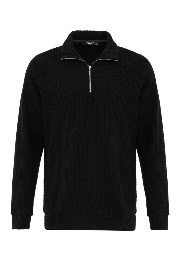 ANT Half Zipper High Collar Men's Sweater - Rowley Regis