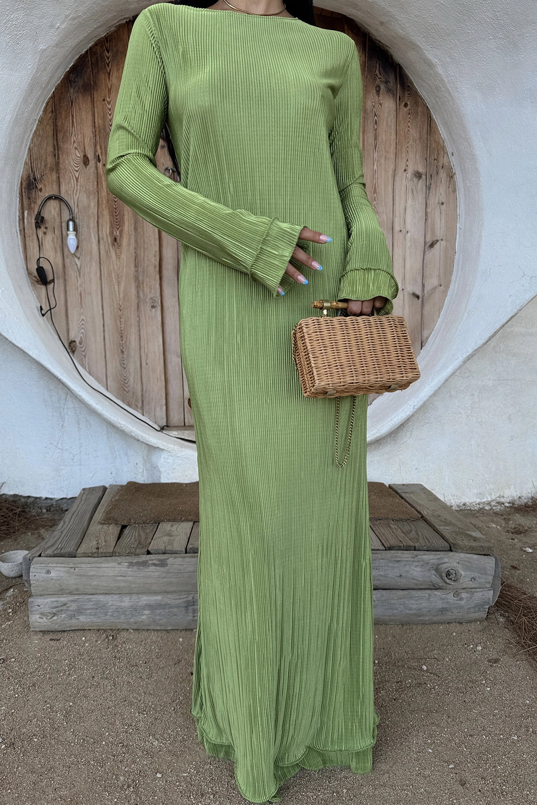 Eyy Women Green Mirela Piliseli Long Dress - North Richland Hills