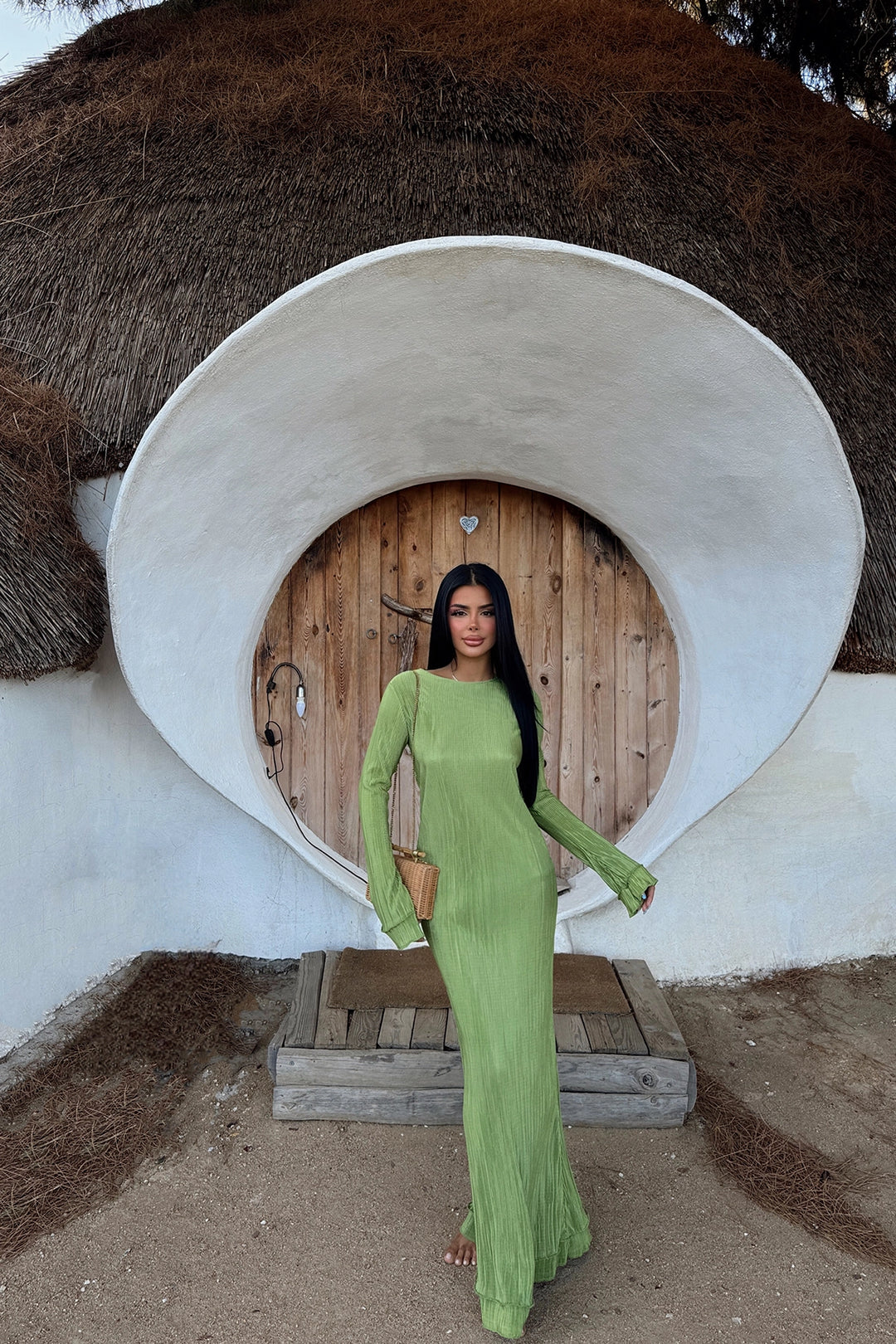 Eyy Women Green Mirela Piliseli Long Dress - North Richland Hills