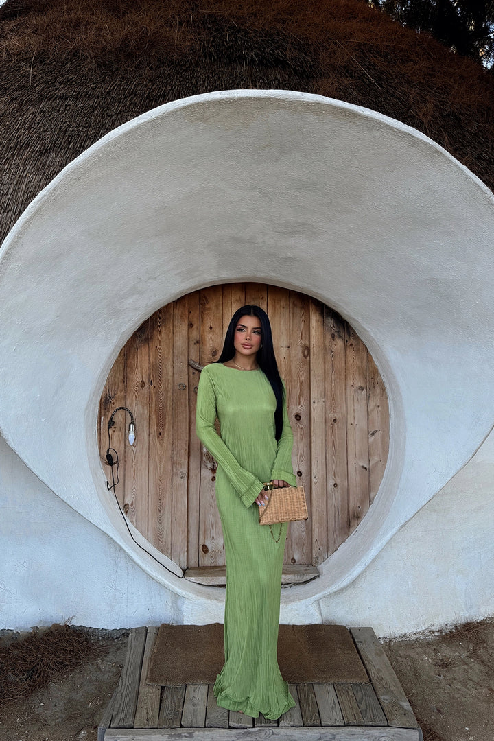 Eyy Women Green Mirela Piliseli Long Dress - North Richland Hills