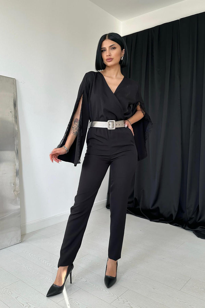 ELS Slit Jumpsuit - Black - Sorel-Tracy