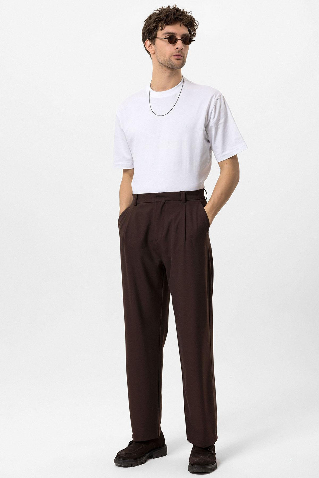 ANT High Waist Baggy Men's Trousers - Edgware