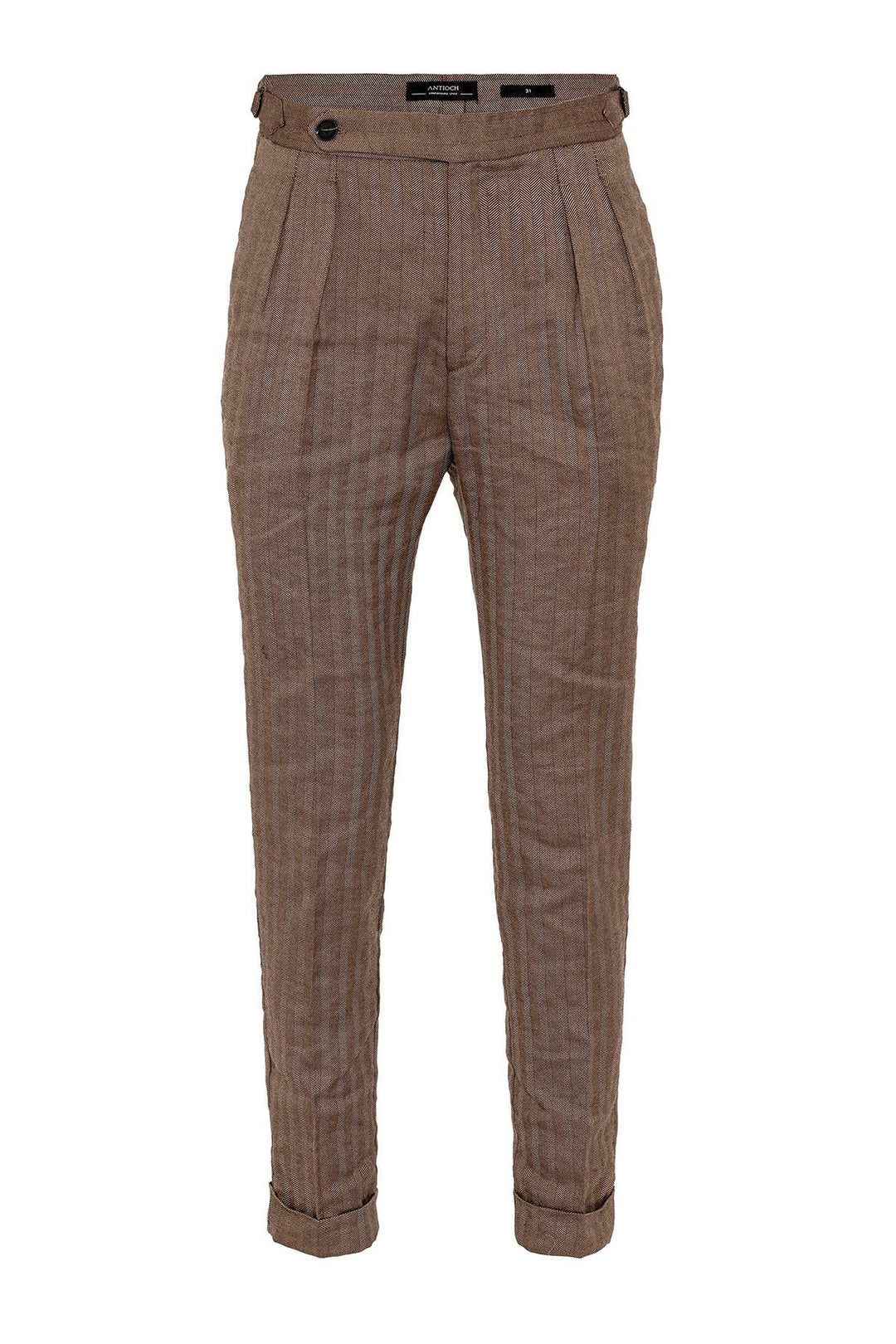 ANT High Waist Double Pleated Men's Trousers - Ciudad de Ceuta