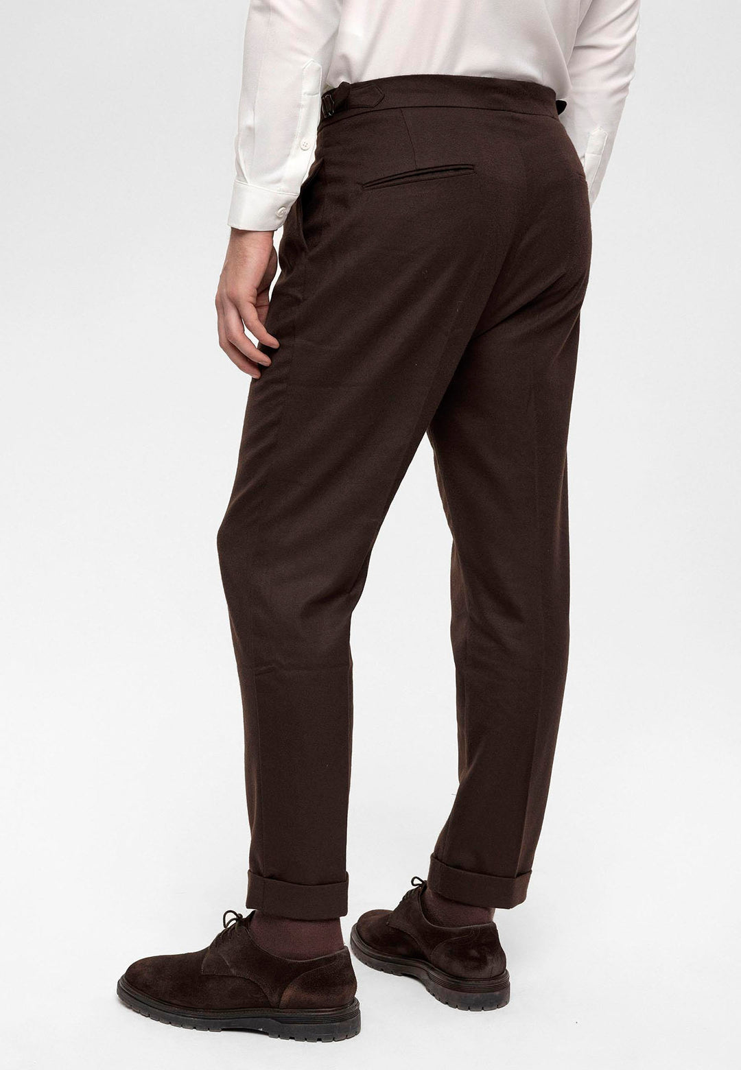 ANT High Waist Double Pleated Men's Trousers - Portugalete