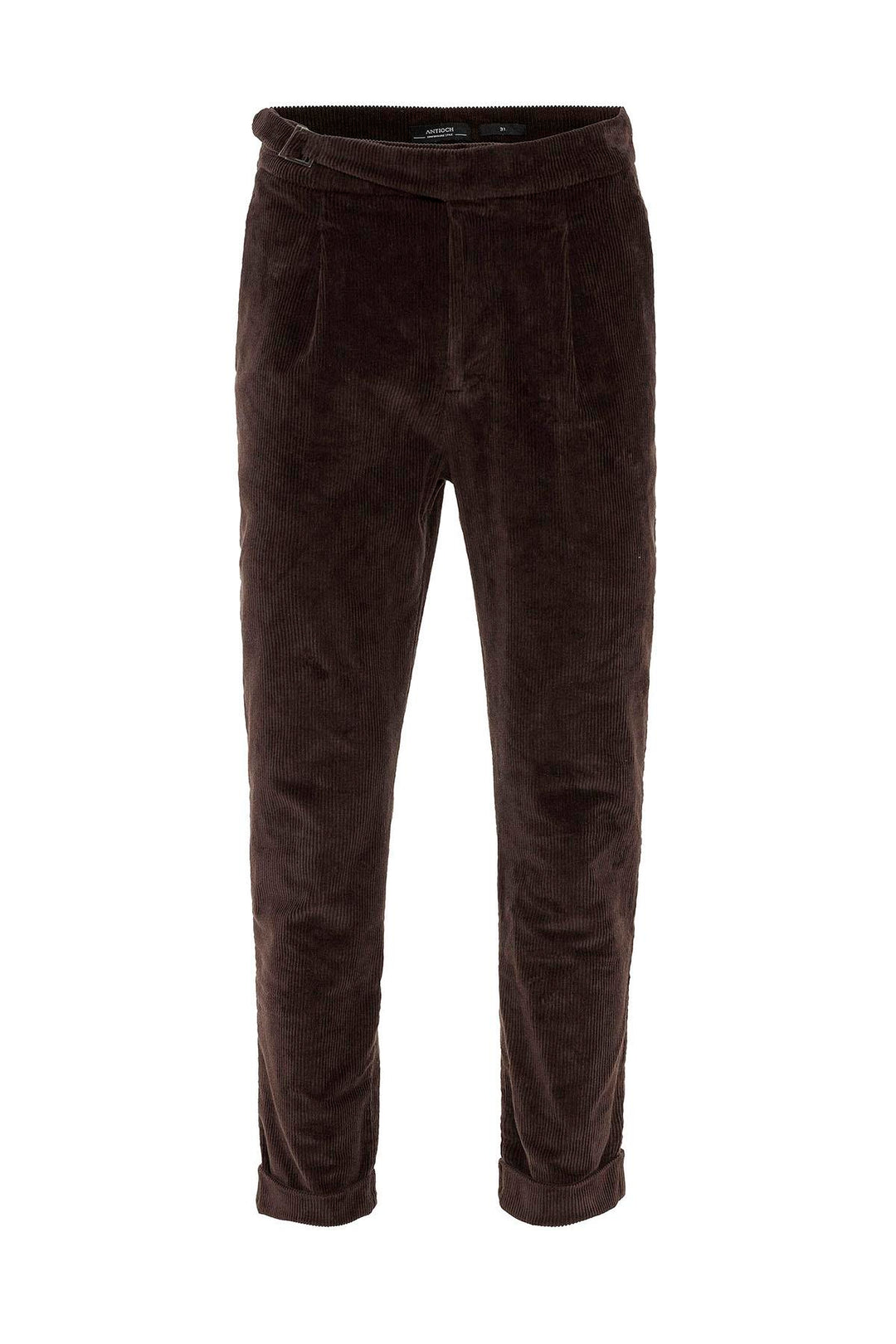 ANT High Waist Double Leg Velvet Men's Trousers - Casper