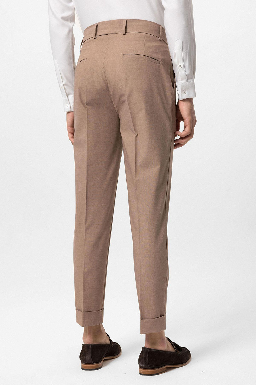 ANT High Waist Button Closure Men's Trousers - Dinslaken