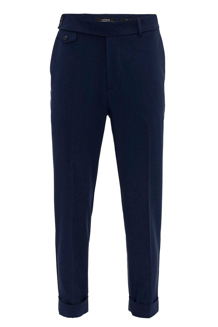 ANT High Waist Button Closure Men's Trousers - Nottingham