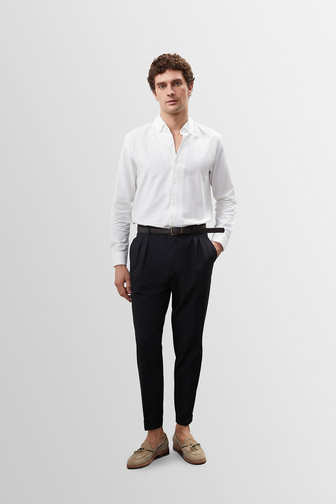 ANT High Waist Belted Trousers - Summerville