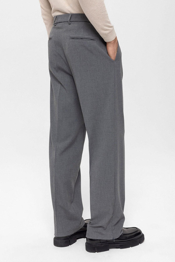 ANT High Waist Zippered Men's Trousers - Woking