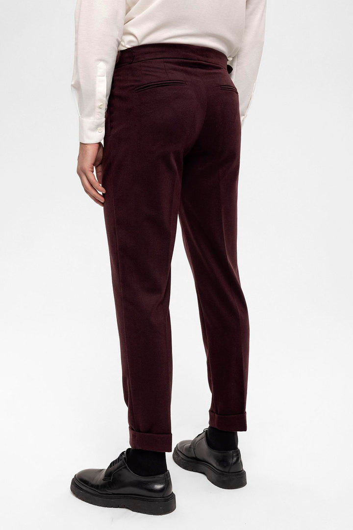 ANT High Waist Pleated Men's Trousers - Davie