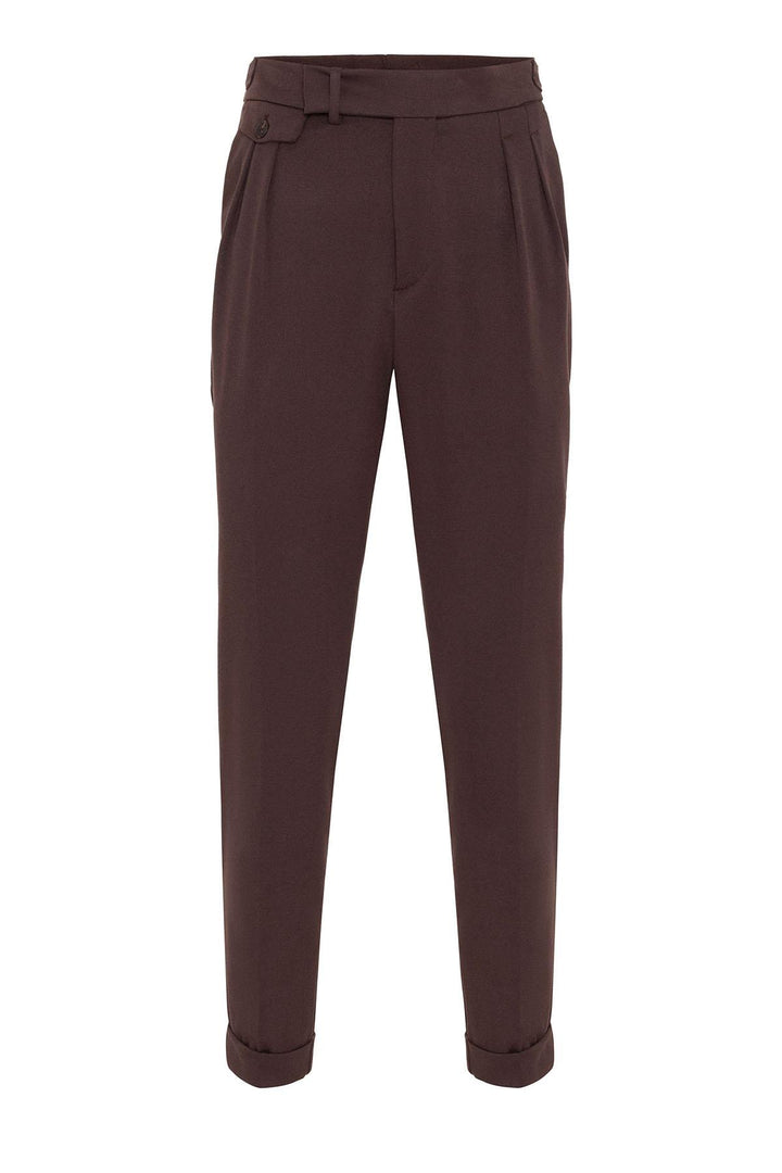 ANT High Waist Pleated Men's Trousers - Kent