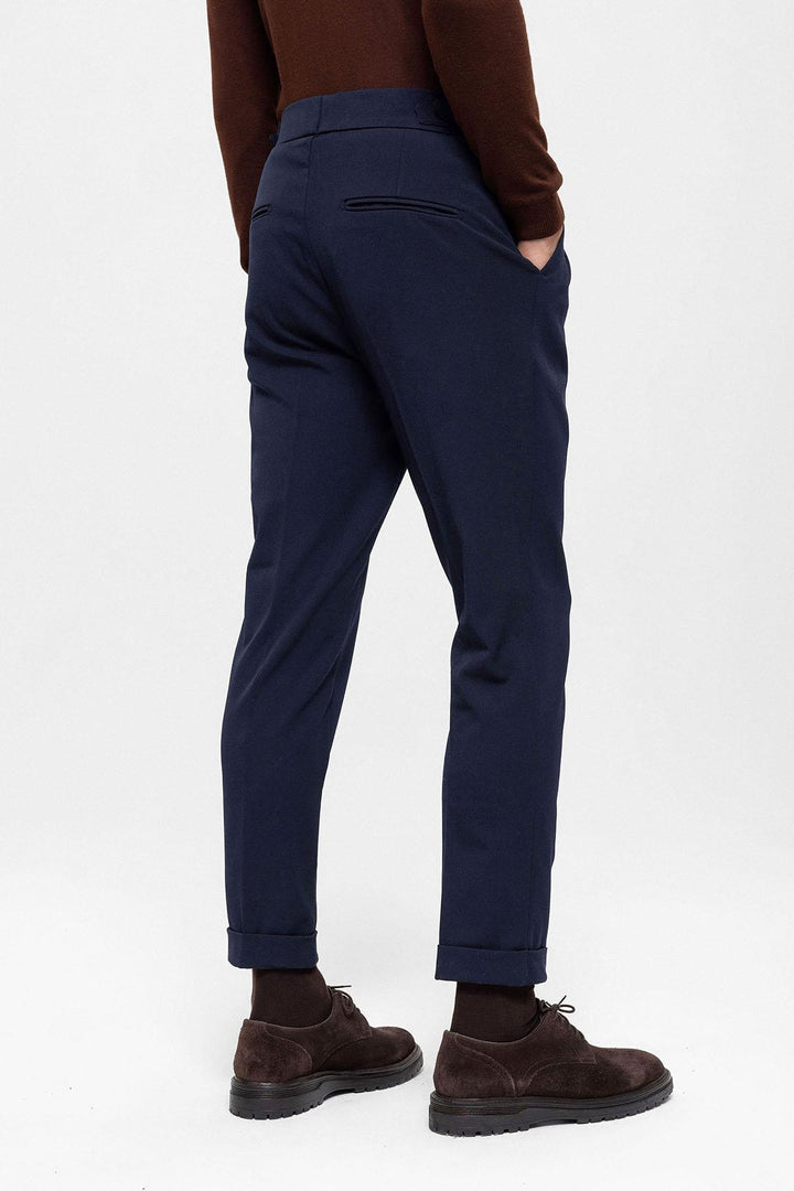 ANT High Waist Pleated Men's Trousers - London