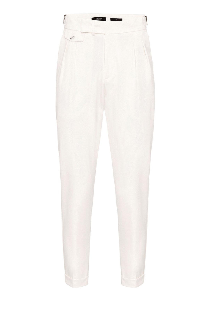 ANT High Waist Pleated Men's Trousers - Passau