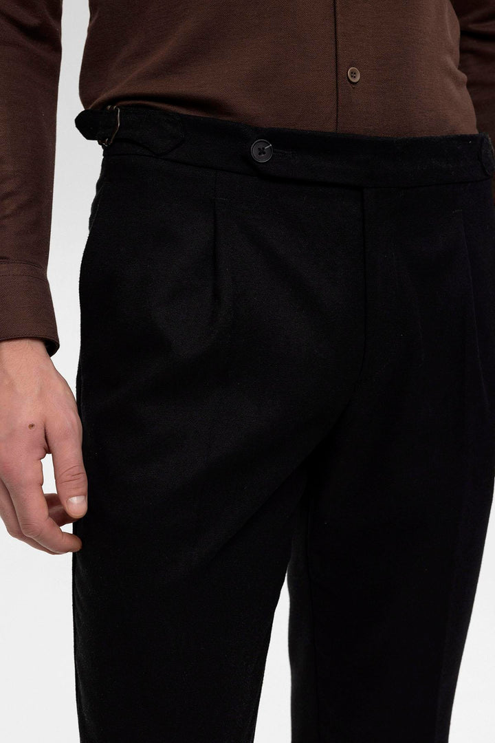 ANT High Waist Pleated Men's Trousers - Dülmen