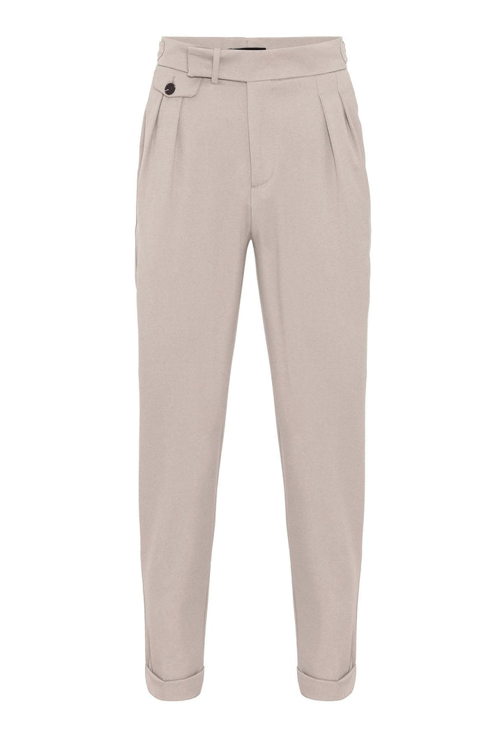 ANT High Waist Pleated Men's Trousers - Aubervilliers