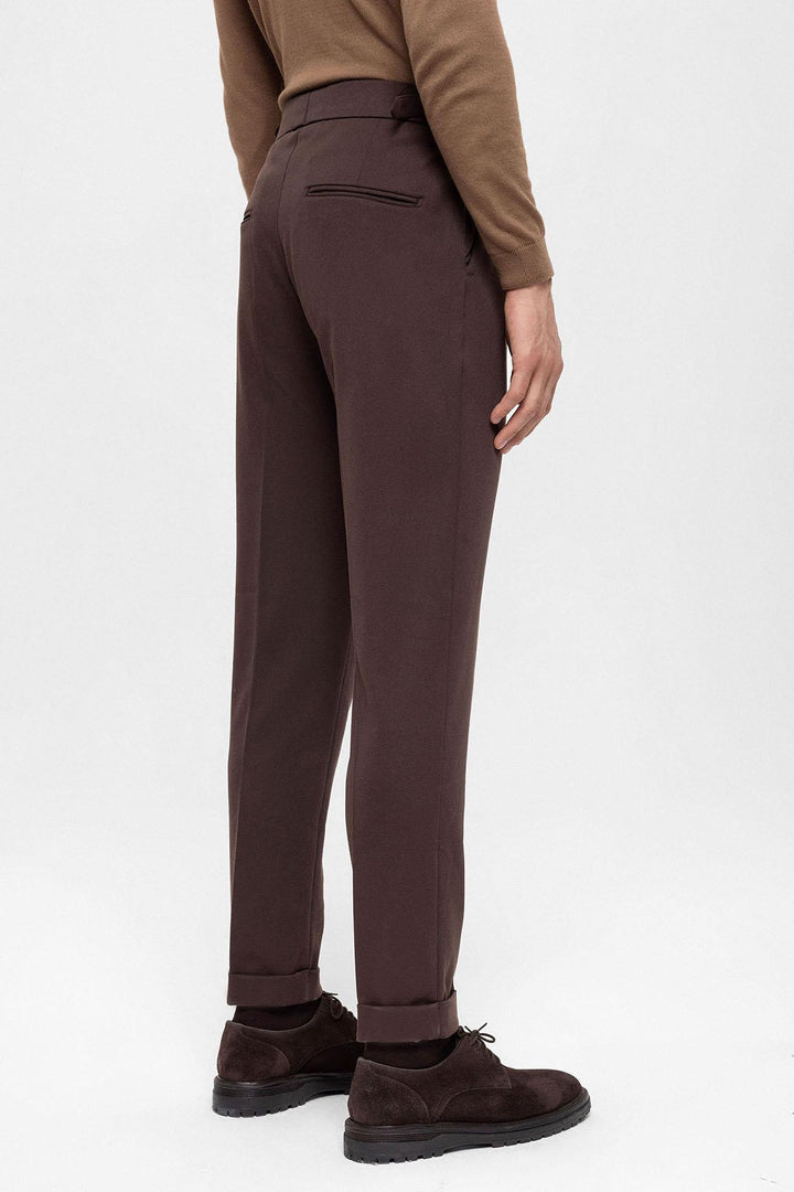 ANT High Waist Pleated Men's Trousers - Kent