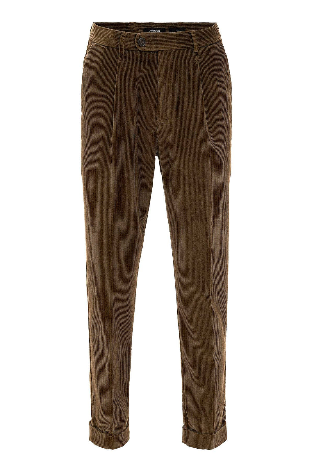 ANT High Waist Pleated Velvet Men's Trousers - Ovar