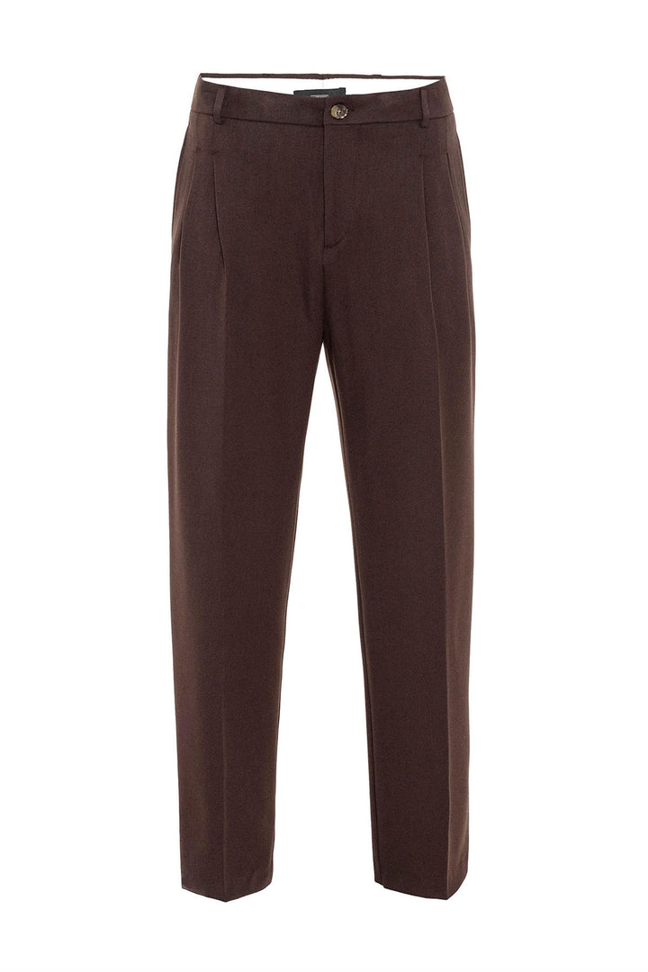 ANT High Waist Pleated Comfortable Fit Men's Trousers - Greenville