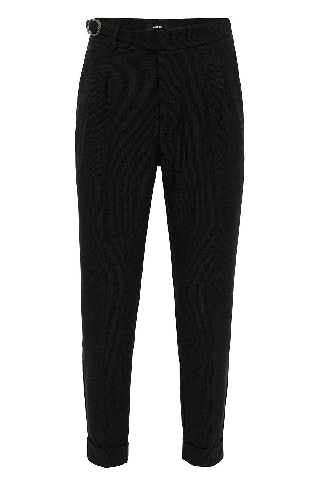 ANT High Waist Pleated Buckle Detailed Men's Trousers - Évreux