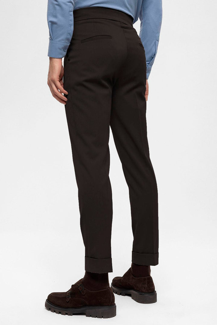 ANT High Waist Buckle Detailed Men's Trousers - Wausau