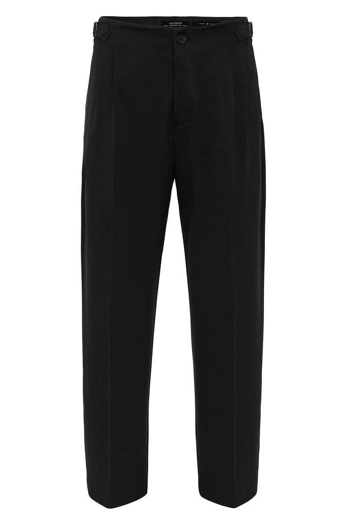 ANT High Waist Buckle Detailed Comfortable Fit Men's Trousers - Ciudad de Ceuta